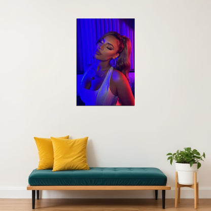 Alina Baraz Beauty Singer Music Star Poster Wall Art Print Home Wall Decor - xonomax