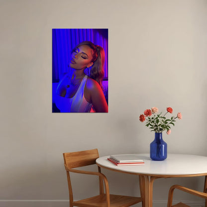 Alina Baraz Beauty Singer Music Star Poster Wall Art Print Home Wall Decor - xonomax