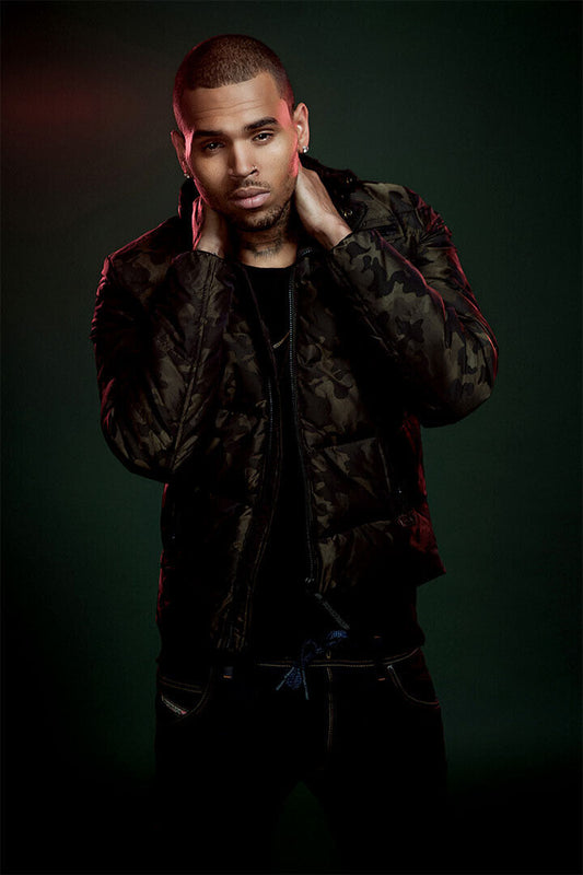 Chris Brown Photoshoot Singer Rap Artist Poster Wall Art Print Home Wall Decor - xonomax