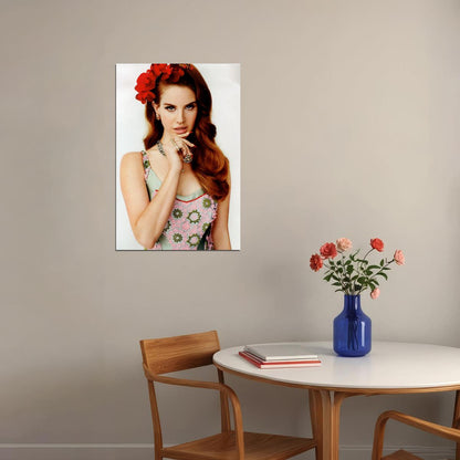 Lana Del Rey Music Star Singer Poster Wall Art Print Home Wall Decor - xonomax