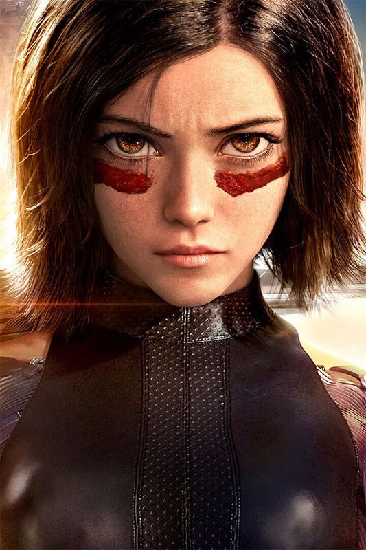 Alita Battle Angel Movie Comic Anime Science Fiction Poster Wall Art Print Home Wall Decor - xonomax