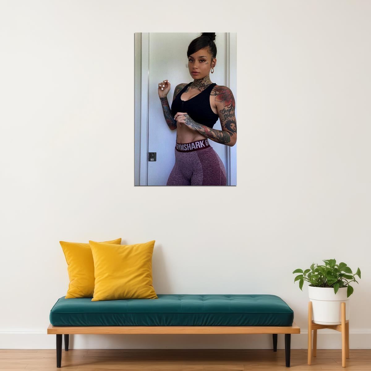 Kehlani Usa Music Singer Star Girl Fashion Icon Model Poster Wall Art Print Home Wall Decor - xonomax