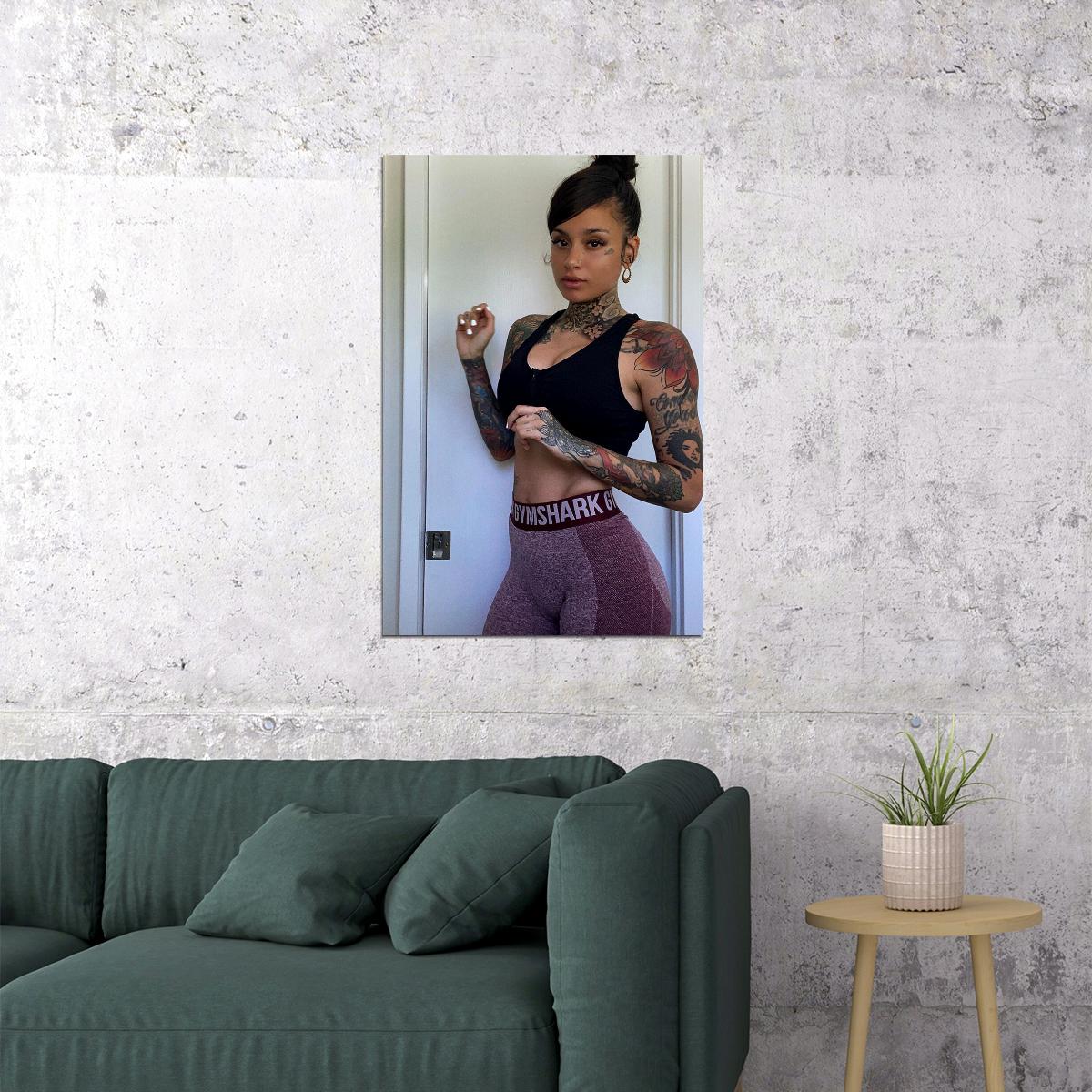 Kehlani Usa Music Singer Star Girl Fashion Icon Model Poster Wall Art Print Home Wall Decor - xonomax