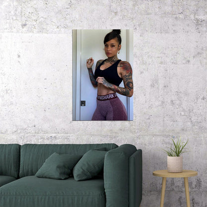 Kehlani Usa Music Singer Star Girl Fashion Icon Model Poster Wall Art Print Home Wall Decor - xonomax