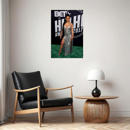 Cardi B Rap Music Sexy Singer Rap Artist Poster Wall Art Print Home Wall Decor - xonomax