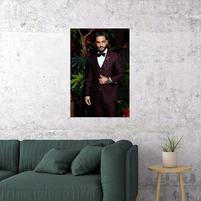 Maluma Music Singer Star Fashion Songwriter Poster Wall Art Print Home Wall Decor