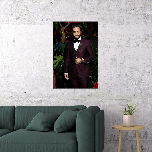 Maluma Music Singer Star Fashion Songwriter Poster Wall Art Print Home Wall Decor - xonomax