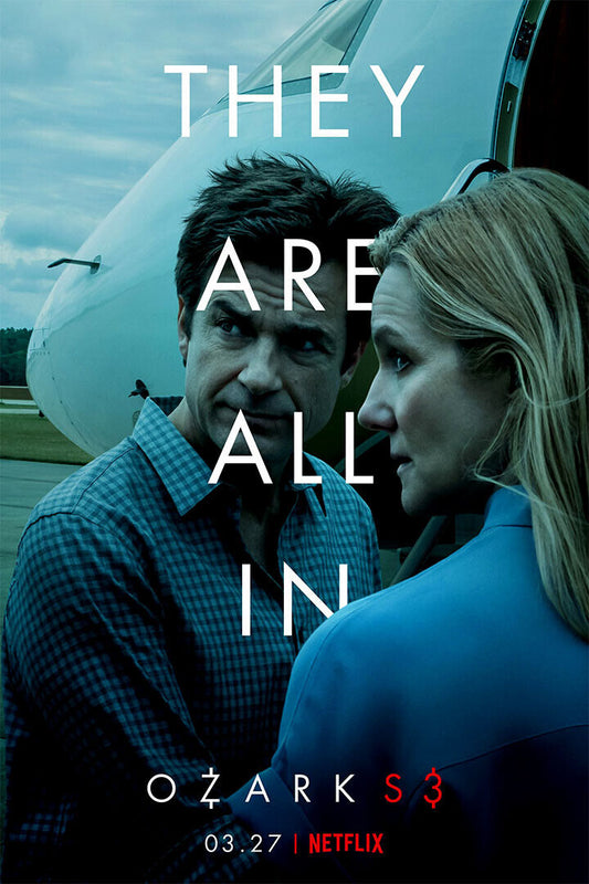 Ozark Jason Bateman 2017 Tv Series Show Season Crime Poster Wall Art Print Home Wall Decor - xonomax