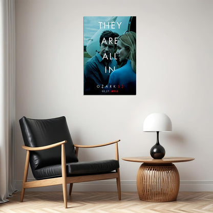 Ozark Jason Bateman 2017 Tv Series Show Season Crime Poster Wall Art Print Home Wall Decor - xonomax