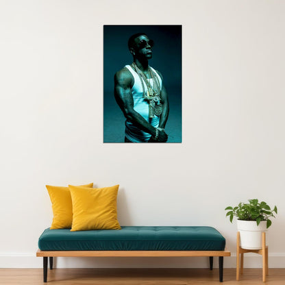 Boosie Badazz Rap Hip Hop Music Star Poster Wall Art Print Home Wall Decor - xonomax