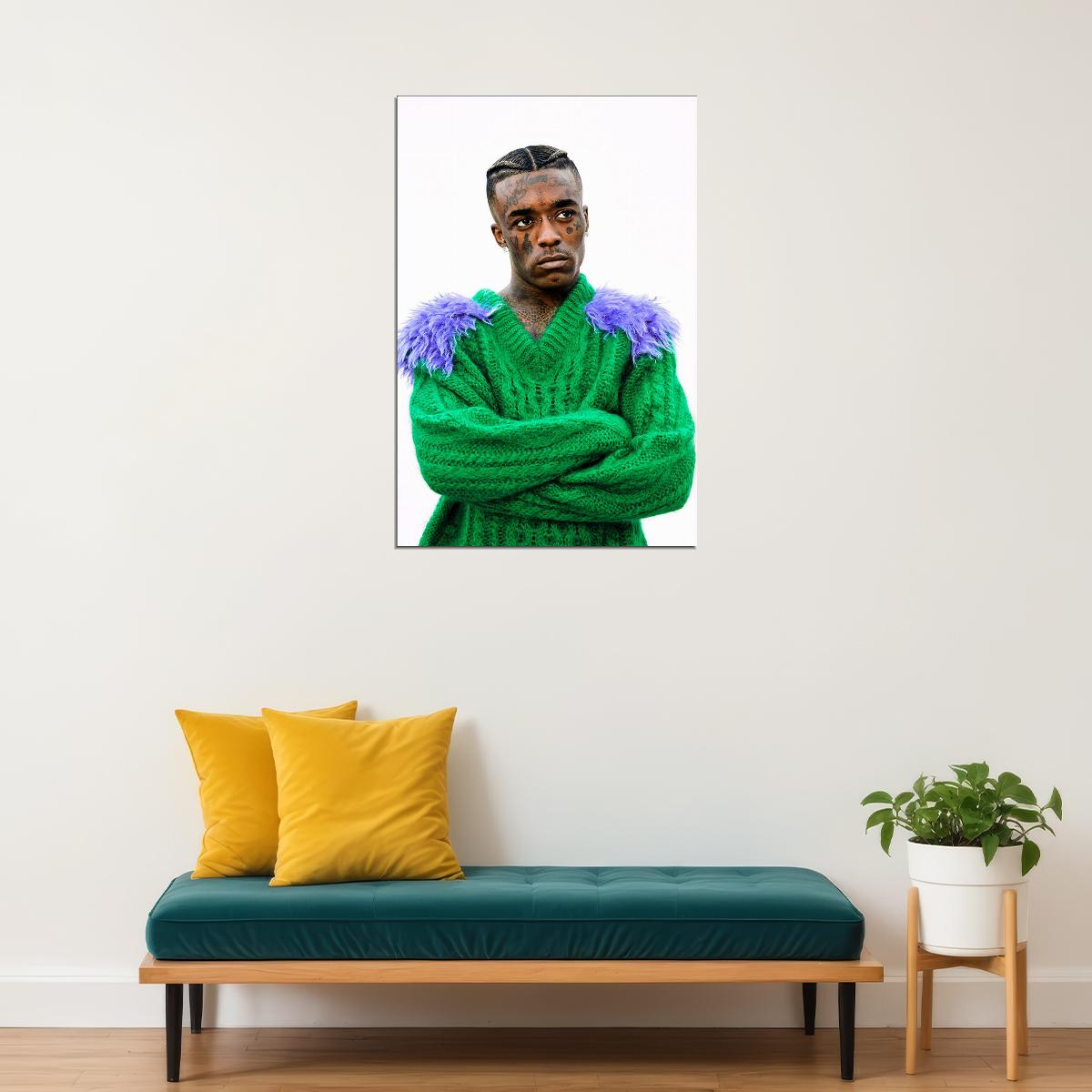 Lil Uzi Vert Rap Music Star Hip Hop Rapper Singer Poster Wall Art Print Home Wall Decor - xonomax