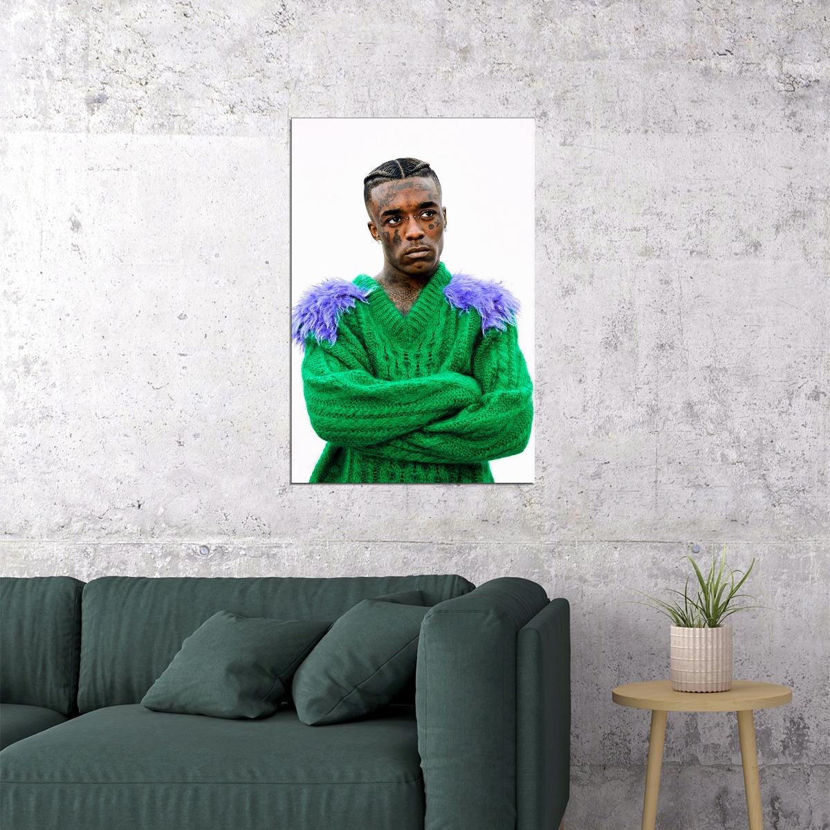 Lil Uzi Vert Rap Music Star Hip Hop Rapper Singer Poster Wall Art Print Home Wall Decor - xonomax
