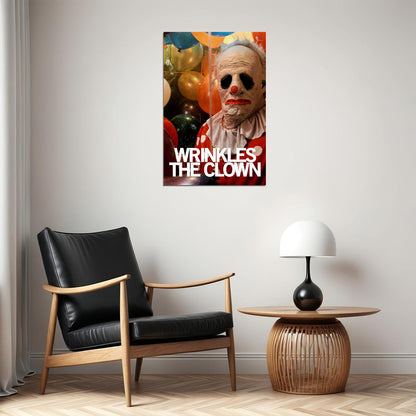 Wrinkles The Clown 2019 Movie Documentary Comedy Poster Wall Art Print Home Wall Decor - xonomax