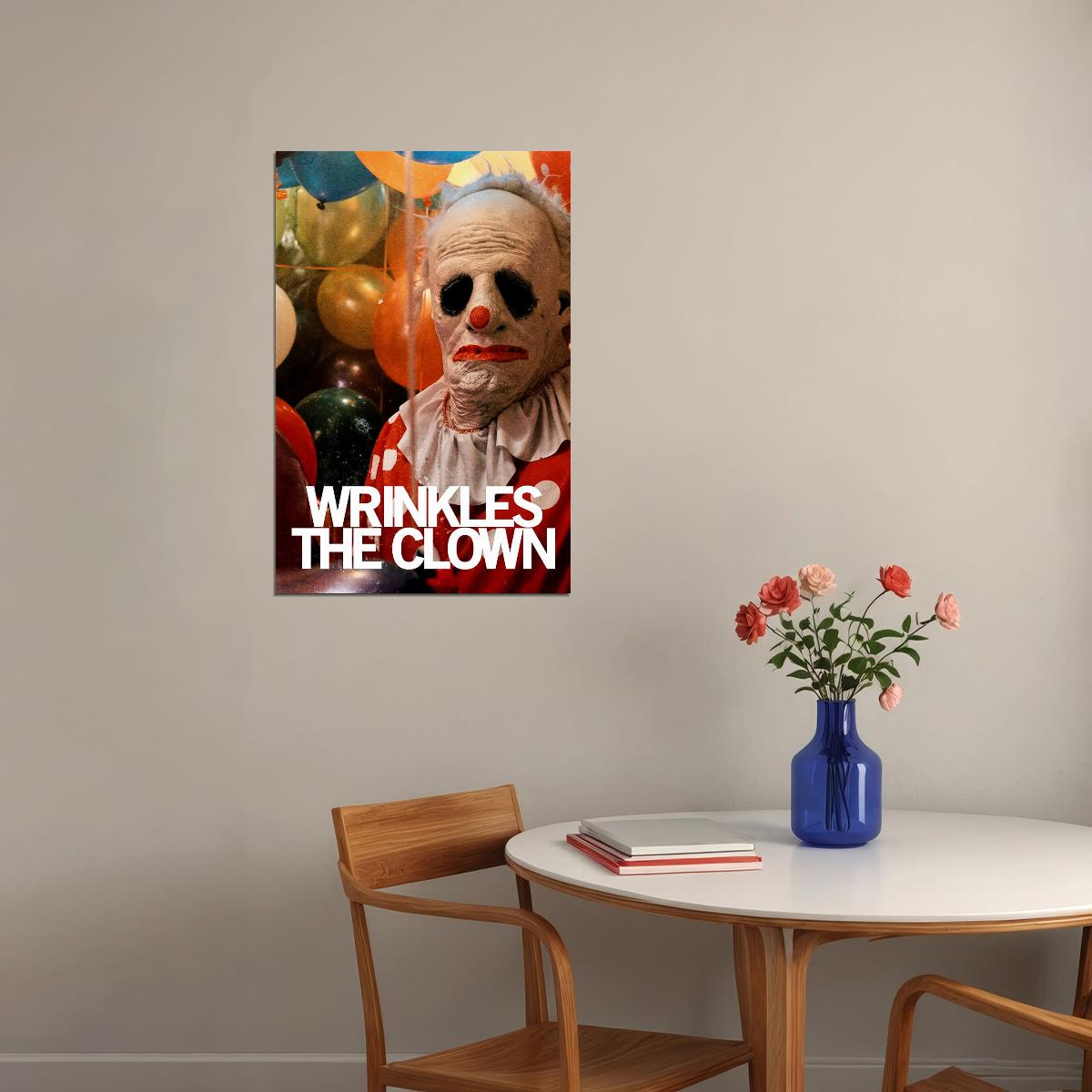 Wrinkles The Clown 2019 Movie Documentary Comedy Poster Wall Art Print Home Wall Decor - xonomax