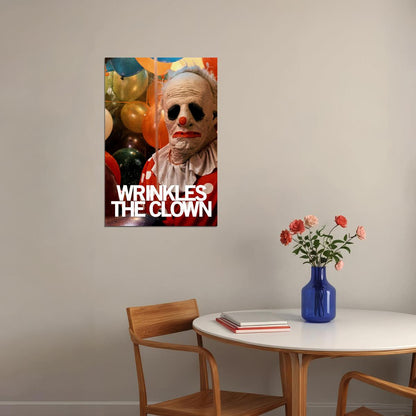 Wrinkles The Clown 2019 Movie Documentary Comedy Poster Wall Art Print Home Wall Decor - xonomax