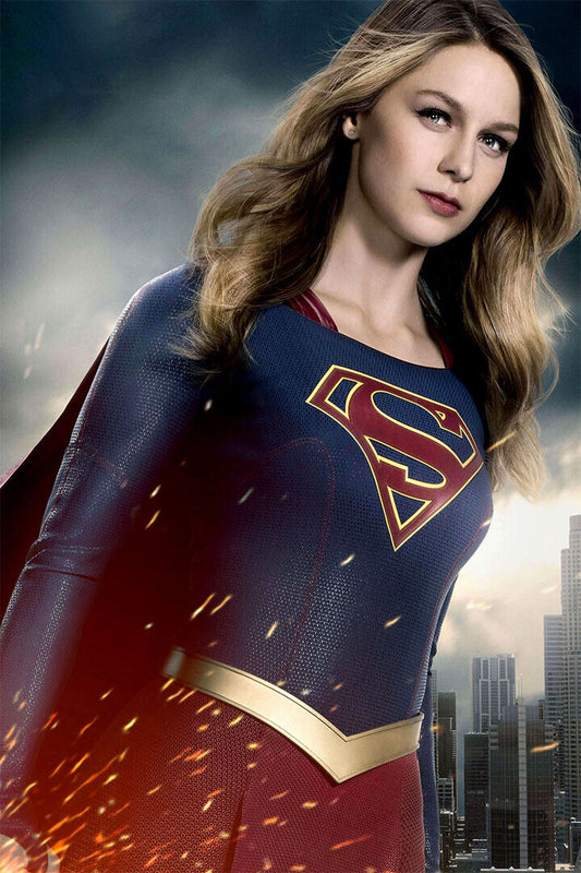 Supergirl Season 5 Movie Tv Series Adventure Poster Wall Art Print Home Wall Decor - xonomax