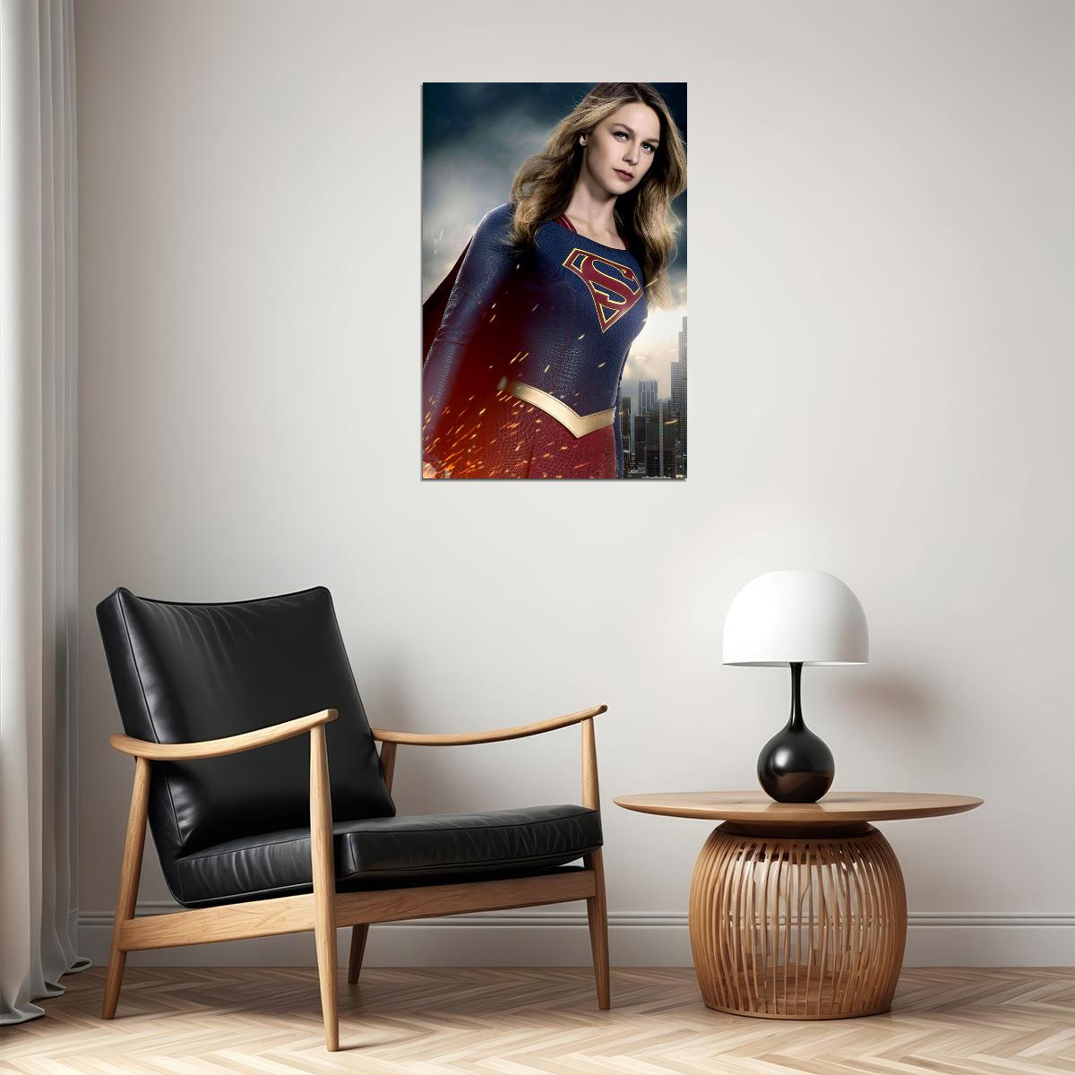 Supergirl Season 5 Movie Tv Series Adventure Poster Wall Art Print Home Wall Decor - xonomax