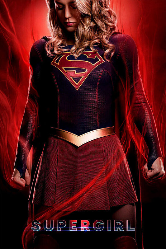 Supergirl Season 5 Movie Tv Series Action Drama Poster Wall Art Print Home Wall Decor - xonomax