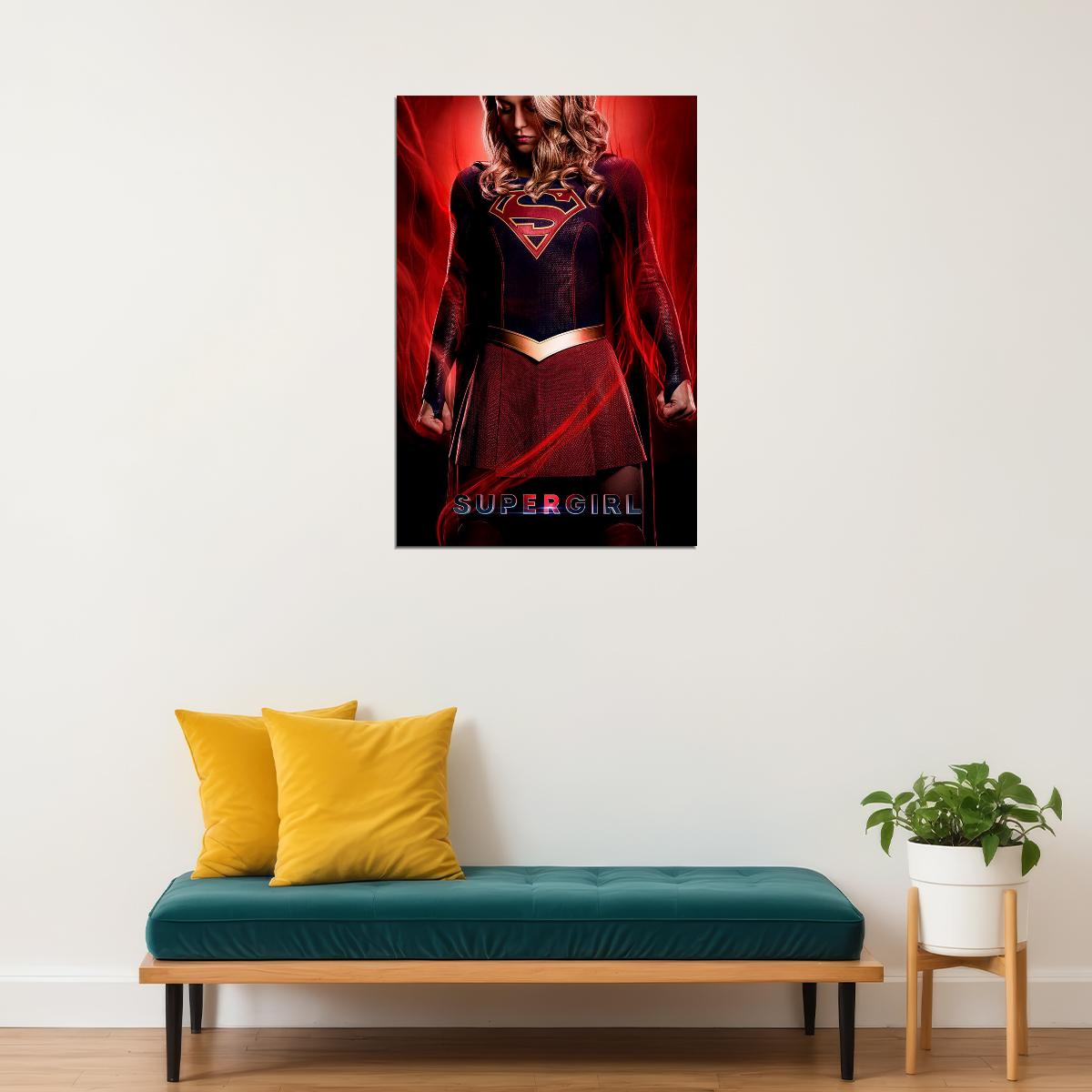 Supergirl Season 5 Movie Tv Series Action Drama Poster Wall Art Print Home Wall Decor - xonomax