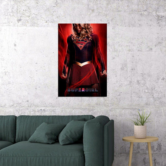 Supergirl Season 5 Movie Tv Series Action Drama Poster Wall Art Print Home Wall Decor - xonomax