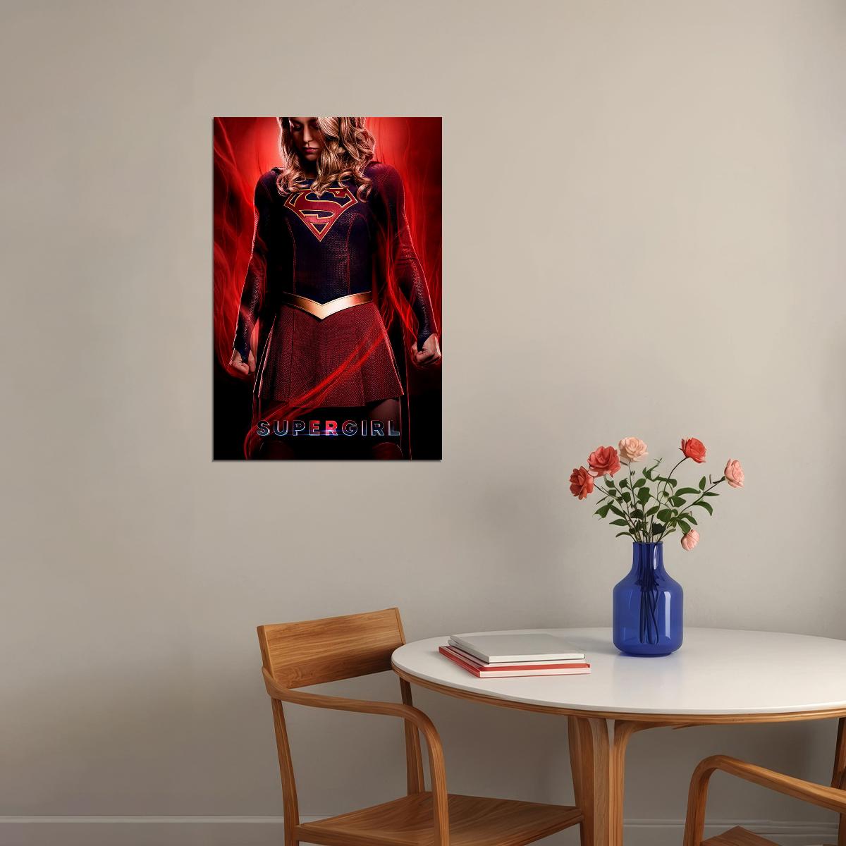 Supergirl Season 5 Movie Tv Series Action Drama Poster Wall Art Print Home Wall Decor - xonomax