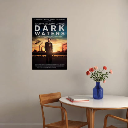 Dark Waters 2019 Todd Haynes Mark Ruffalo Movie Poster Wall Art Print Home Wall Decor - xonomax