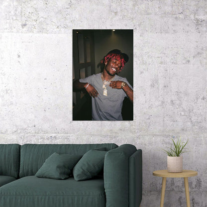 Lil Uzi Vert Hip Hop Rapper Music Star Singer Poster Wall Art Print Home Wall Decor - xonomax