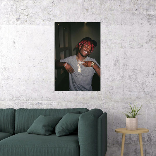 Lil Uzi Vert Hip Hop Rapper Music Star Singer Poster Wall Art Print Home Wall Decor - xonomax