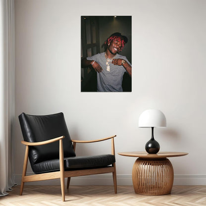 Lil Uzi Vert Hip Hop Rapper Music Star Singer Poster Wall Art Print Home Wall Decor - xonomax
