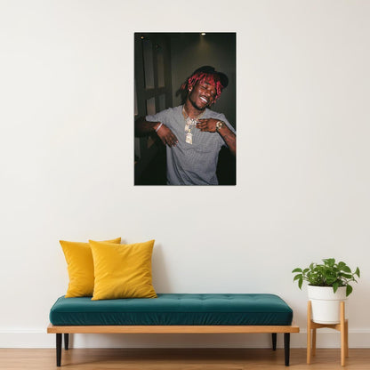 Lil Uzi Vert Hip Hop Rapper Music Star Singer Poster Wall Art Print Home Wall Decor - xonomax