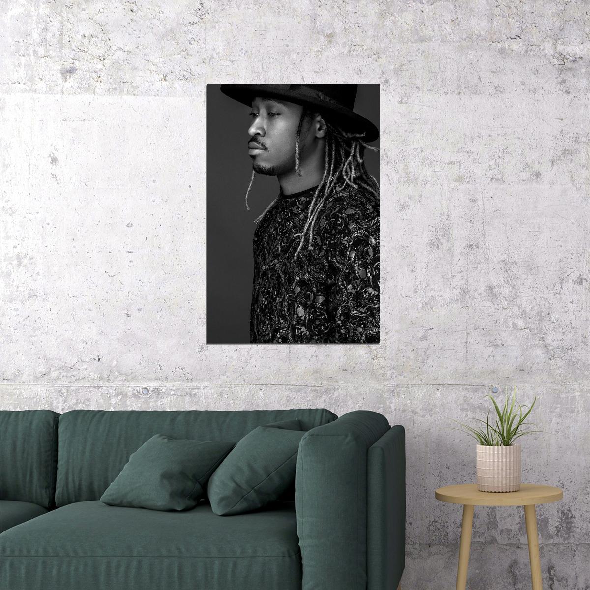Future Hndrxx Rap Hip Hop Music Cover Songwriter Poster Wall Art Print Home Wall Decor - xonomax
