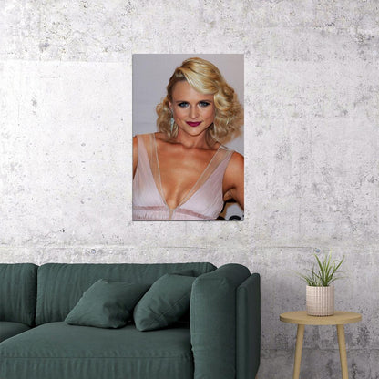 Miranda Lambert Music Singer Star Musician Poster Wall Art Print Home Wall Decor - xonomax