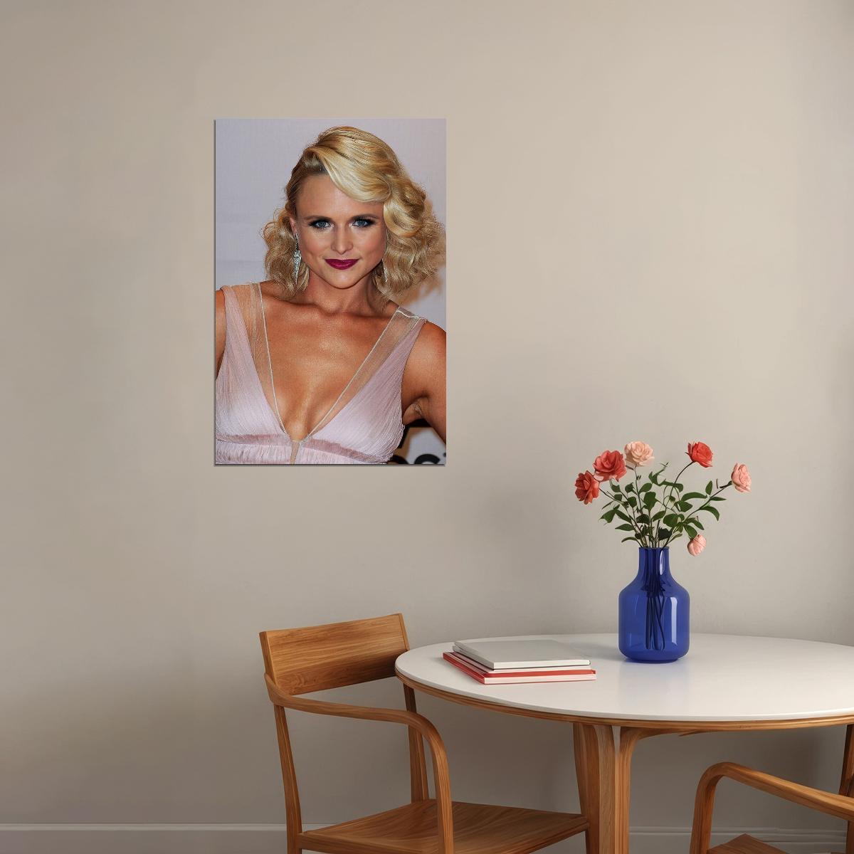 Miranda Lambert Music Singer Star Musician Poster Wall Art Print Home Wall Decor - xonomax