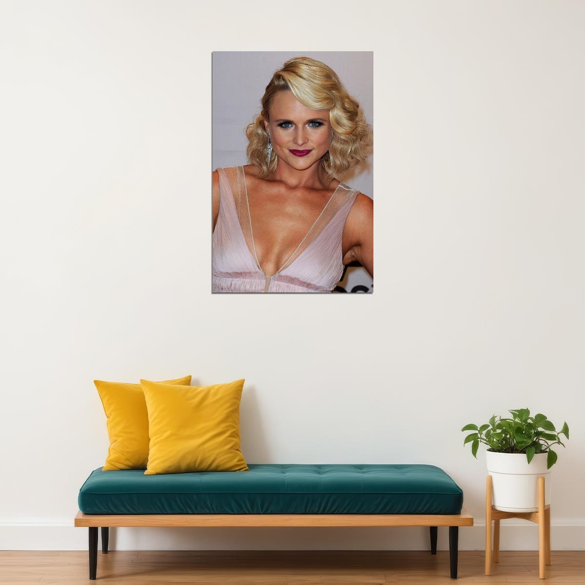 Miranda Lambert Music Singer Star Musician Poster Wall Art Print Home Wall Decor - xonomax