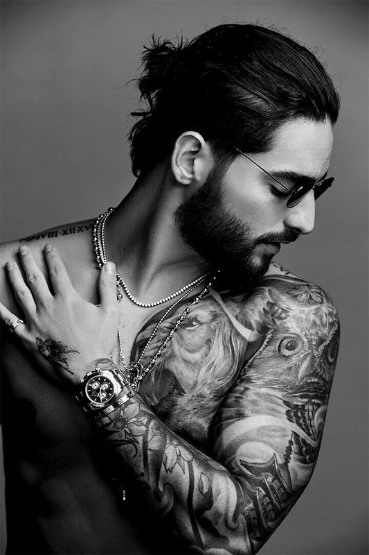 Maluma Fashion Magazine Cover Urban Music Singer Star Poster Wall Art Print Home Wall Decor - xonomax