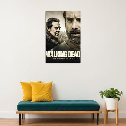 The Walking Dead Season 7 Movie Usa Tv Series Action Poster Wall Art Print Home Wall Decor