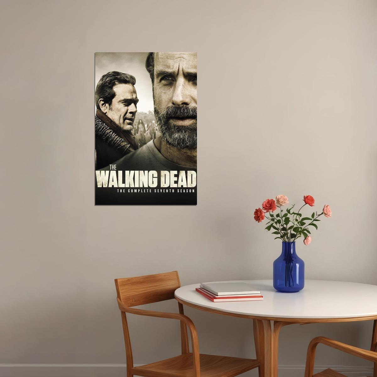 The Walking Dead Season 7 Movie Usa Tv Series Action Poster Wall Art Print Home Wall Decor