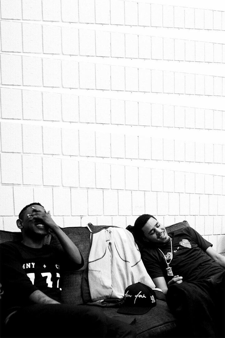 Kendrick Lamar And J Cole Rappers Musician Poster Wall Art Print Home Wall Decor - xonomax