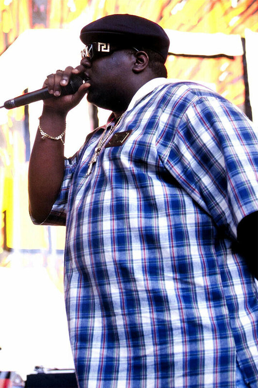 Notorious Big Biggie Smalls Smoking Poster Wall Art Print Home Wall Decor - xonomax