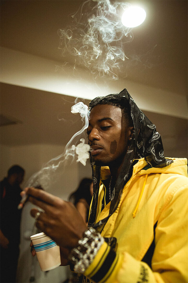 Playboi Carti Smoking Music Hip Hop Rap Singer Star Poster Wall Art Print Home Wall Decor - xonomax