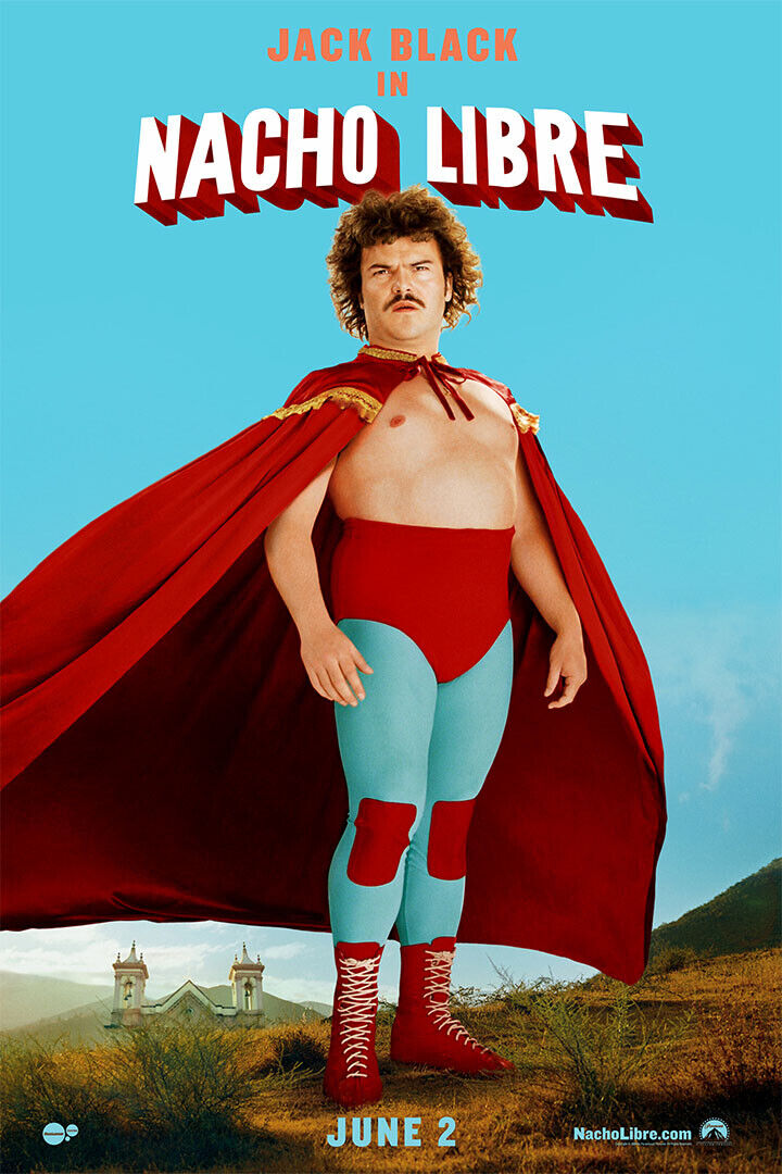 Nacho Libre Movie Intl Comedy Poster Wall Art Print Home Wall Decor - xonomax