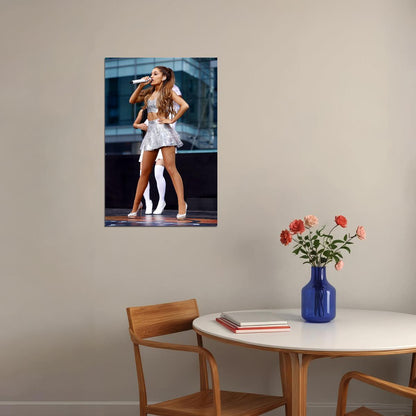 Ariana Grande Music Singer Star Sexy Girl Poster Wall Art Print Home Wall Decor - xonomax