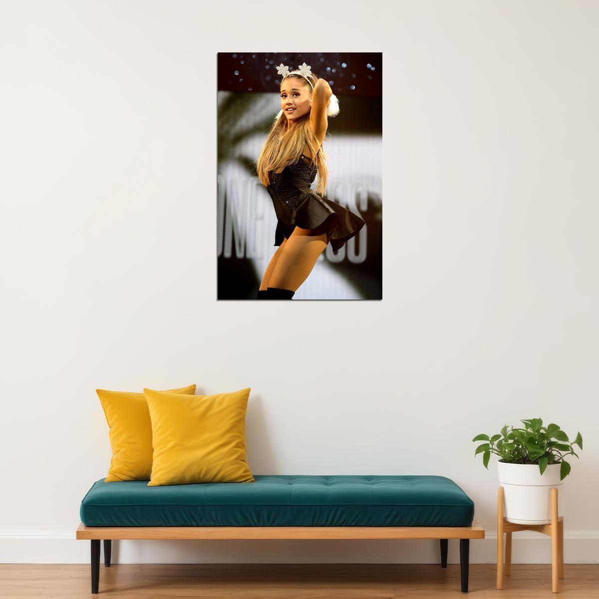 Ariana Grande Music Singer Star Sexy Girl Actor Poster Wall Art Print Home Wall Decor - xonomax