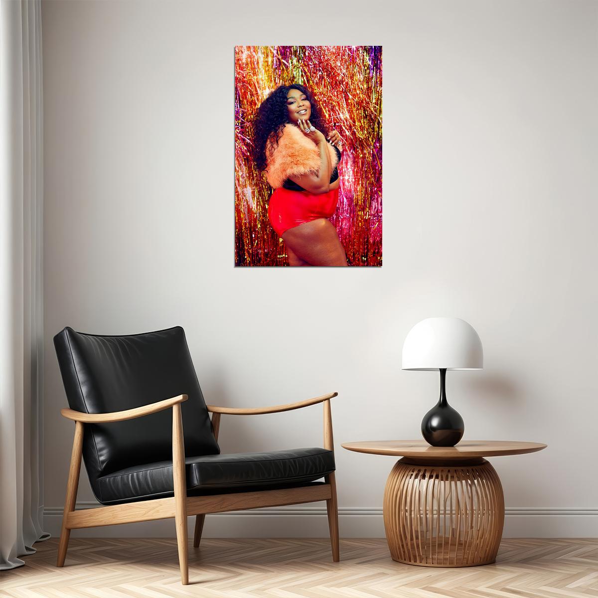 Lizzo Cuz Music 2019 Rapper Actor Poster Wall Art Print Home Wall Decor - xonomax