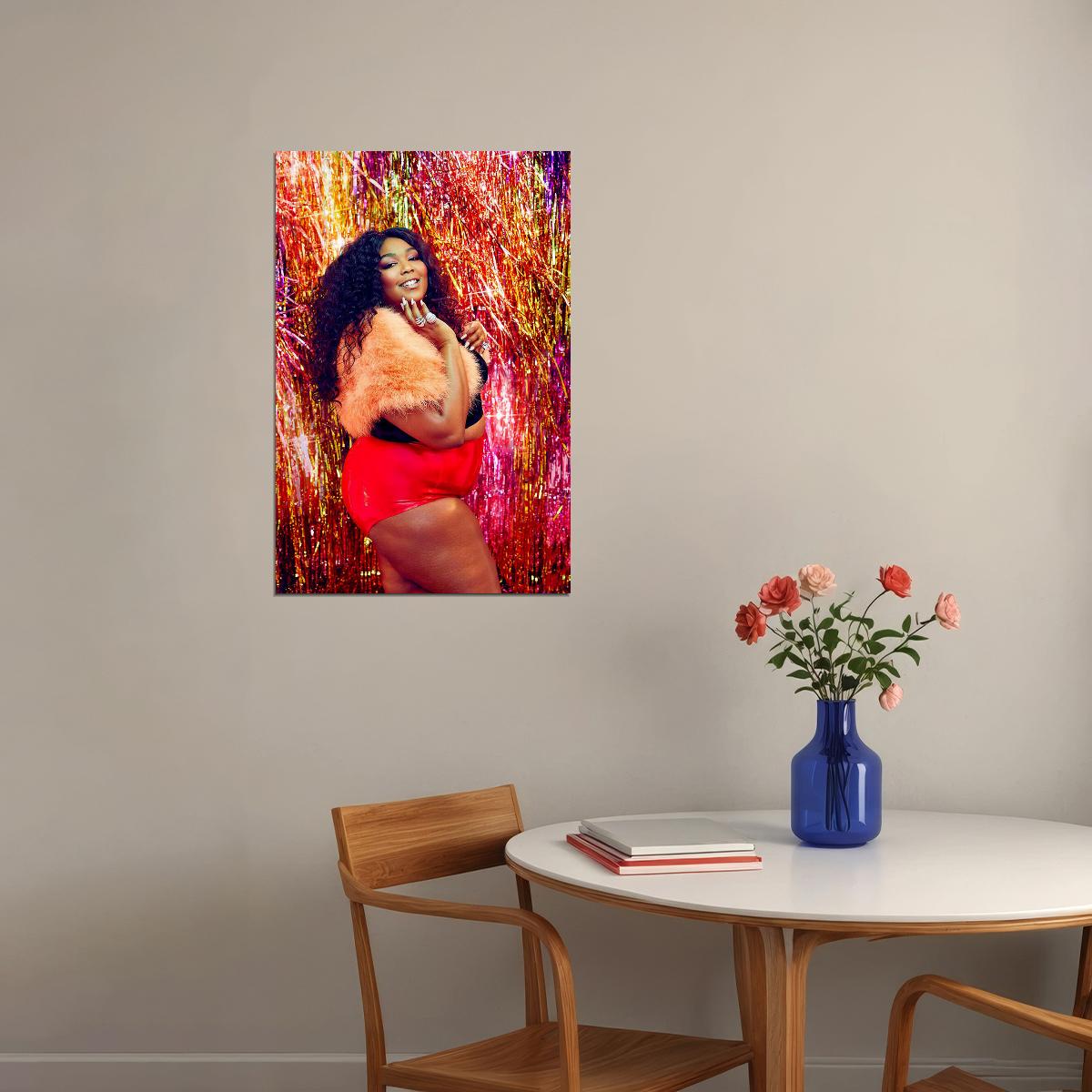 Lizzo Cuz Music 2019 Rapper Actor Poster Wall Art Print Home Wall Decor - xonomax