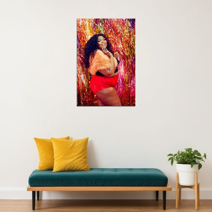 Lizzo Cuz Music 2019 Rapper Actor Poster Wall Art Print Home Wall Decor - xonomax