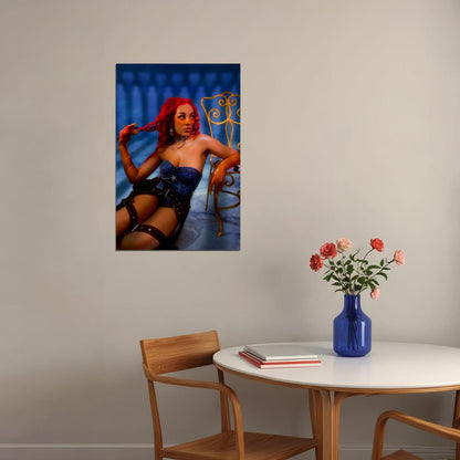 Doja Cat Hip Hop Rap Sexy Singer Star Poster Wall Art Print Home Wall Decor - xonomax