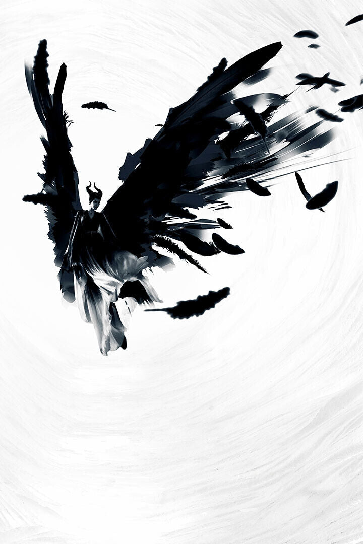 Maleficent Mistress Of Evil Movie 2019 Action Poster Wall Art Print Home Wall Decor - xonomax