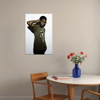 Kid Cudi Rapper Hip Hop Music Singer Star Poster Wall Art Print Home Wall Decor - xonomax
