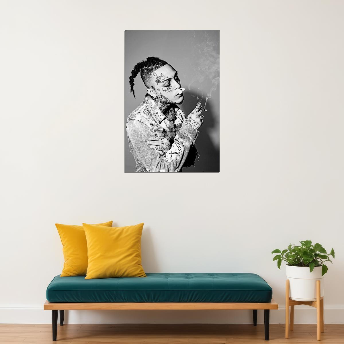 Lil Skies Rap Hip Hop Star Music Singer Poster Wall Art Print Home Wall Decor - xonomax